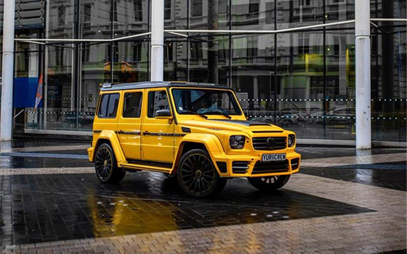 Mansory 奔驰G 柠檬黄色定制案例