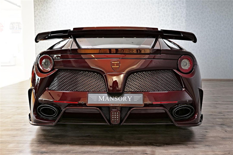 迈莎锐MANSORY 法拉利F12全车红碳 升级方案